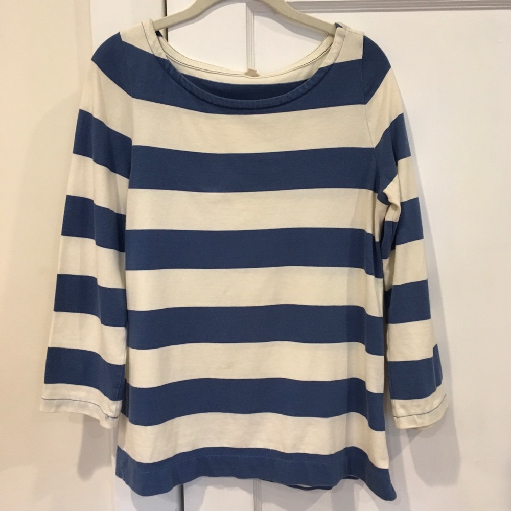 J. Crew striped rugby top